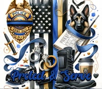 Image 1 of Protect and serve