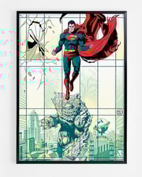Image 2 of Impresión Superman fanart / Print Superman fan art