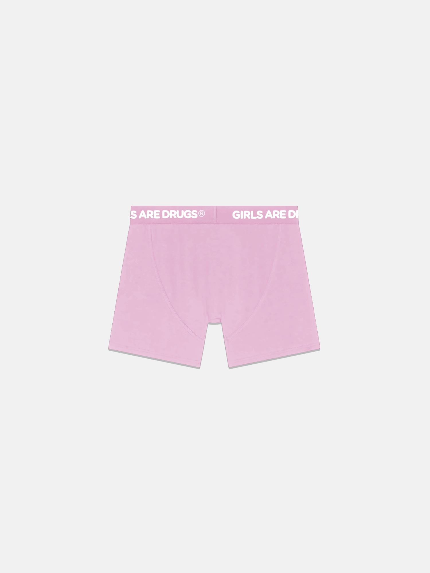 Image of GIRLS ARE DRUGS® COTTON BOXER BRIEFS - PINK