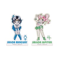 Preorder - Sailor Moon Store Original Set of 2 Acrylic Figure (Mercury & Mars)
