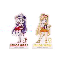 Preorder - Sailor Moon Store Original Set of 2 Acrylic Figure (Jupiter & Venus)