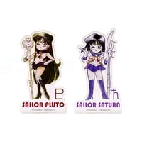 Preorder - Sailor Moon Store Original Set of 2 Acrylic Figure (Pluto & Saturn)