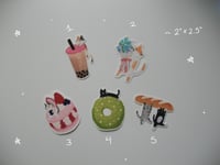 Image 3 of Cat and Sweets Sticker