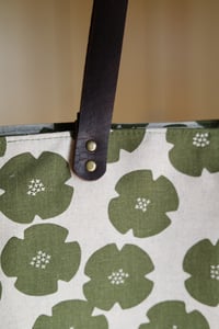 Image 3 of Verdant Bloom Wool + Wax Tote