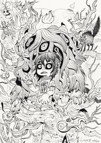 Image 3 of THE EYES Comic Art Print