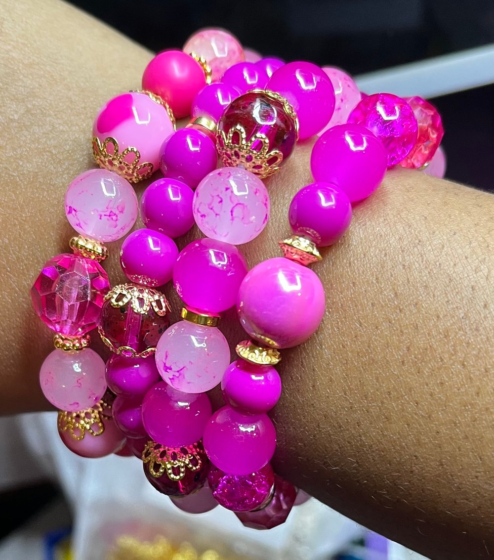 Image of Pink stack