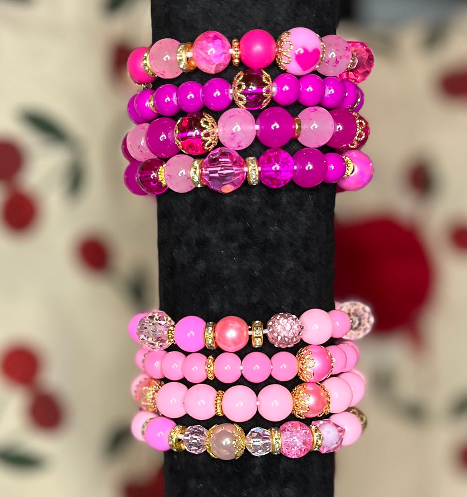 Image of Pink stack