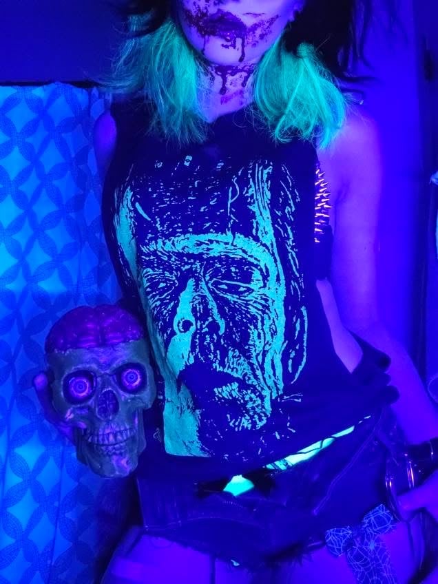 Image of  FRANK EEK!  "GLOW IN DARK" Mens shirt- few left