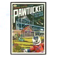 McCoy Stadium Postcard Framed