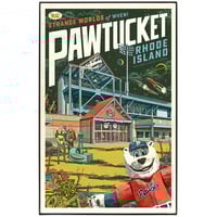 McCoy Stadium 11 x 17 Print Framed