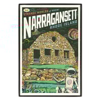 Image 2 of Strange Worlds of When! Series 6 – Postcard, Set of 4 Framed