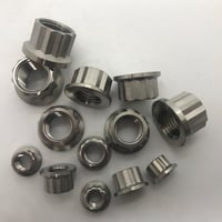 Image 3 of 1/4 UNF 12 Point Ti Nut - #570