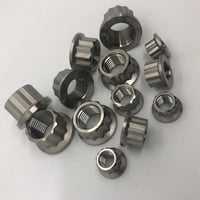 Image 8 of 3/8 UNF 12 Point Ti Nut - #572