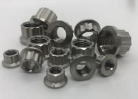 Image 1 of M4 x 0.7 12 Point Ti Nut - #577