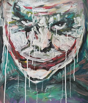 The Last Laugh ORIGINAL PAINTING