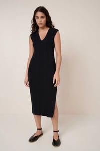 Image 1 of kowtow parallel dress black