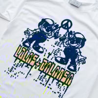 Image 2 of Balansa x Lolas - 'Peace Drill' Tee [WHITE]