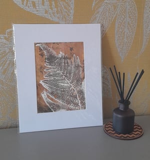 Fern Leaf Monoprint