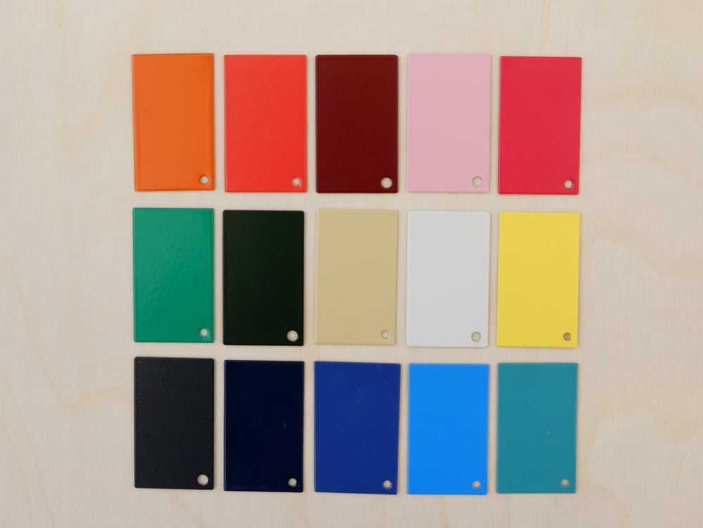 Image of Colour samples