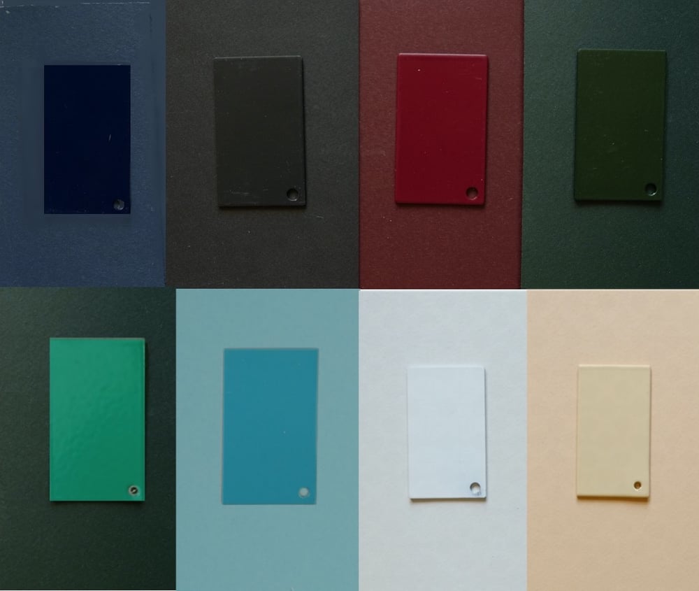 Image of Colour samples