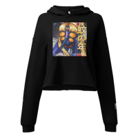 Image 3 of Sailor Blood Moon | Women's Cropped Sweatshirt Hoodie