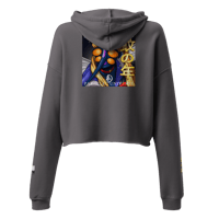 Image 4 of Sailor Blood Moon | Women's Cropped Sweatshirt Hoodie