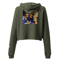 Image 10 of Sailor Blood Moon | Women's Cropped Sweatshirt Hoodie