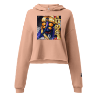 Image 7 of Sailor Blood Moon | Women's Cropped Sweatshirt Hoodie