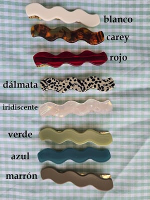 horquillas de colores