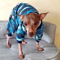 Image 3 of Jersey Jumper - Blue Camouflage 