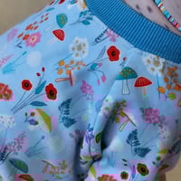 Image 2 of Jersey Jumper - Light Blue Floral 