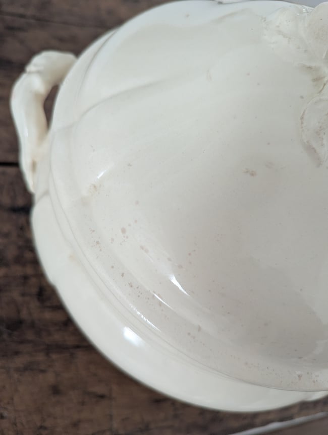 Soupière Digoin Sarreguemines . 