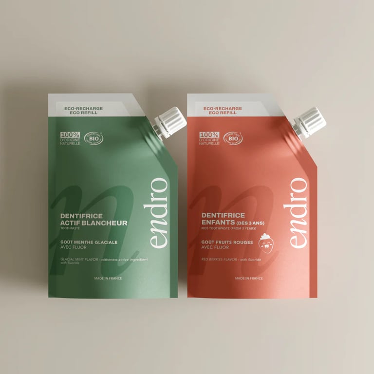 Dentifrice Endro en flacon pompe et la recharge! Image 9