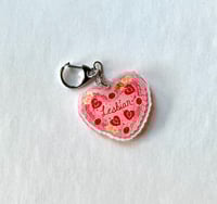 Image 2 of Lesbian cake charm (2 inch)
