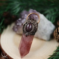 Image 3 of Copper Leaves Crystal talisman