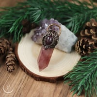 Image 2 of Copper Leaves Crystal talisman