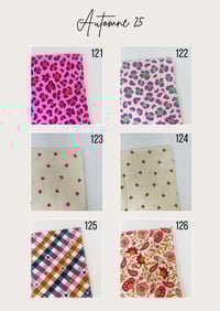 Image 24 of Pochette grand format LA SPACIEUSE intérieur enduit, tissu au choix.