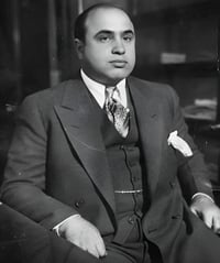 Image 2 of Tycoonrebel Al Capone Gold Frame T Shirt