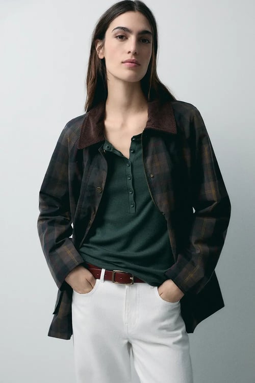 Image of 4-Cazadora Mackenzie checks