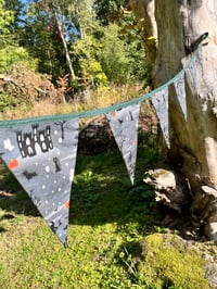 Image 1 of Spooky witches & pumpkins Bunting 