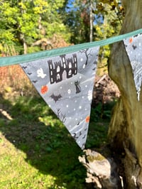 Image 5 of Spooky witches & pumpkins Bunting 