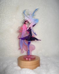 Image 1 of Mizisua - alien stage acrylic standee, flowers and ballet themed