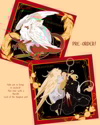 Image 1 of PRE-ORDER - Dungeon Meshi - Chimera Falin and Marcille Large Pins