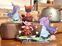 Image 1 of Nezha and Ao Bing thick acrylic standee - double sided design