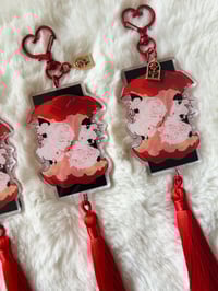 Image 2 of Revolutionary Girl Utena Apple | Utenanthy | acrylic tassel keychain/charm