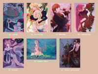 Image 2 of A6 - art postcards print - Genshin, Utena and other