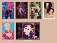 Image 3 of A6 - art postcards print - Genshin, Utena and other