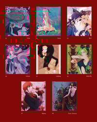 Image 2 of A5 original art prints - various artworks Genshin and other fandoms