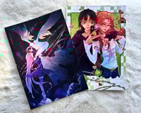 Image 5 of A5 prints - Revolutionary Girl Utena, Mizisua, Green Yuri, Madoka 