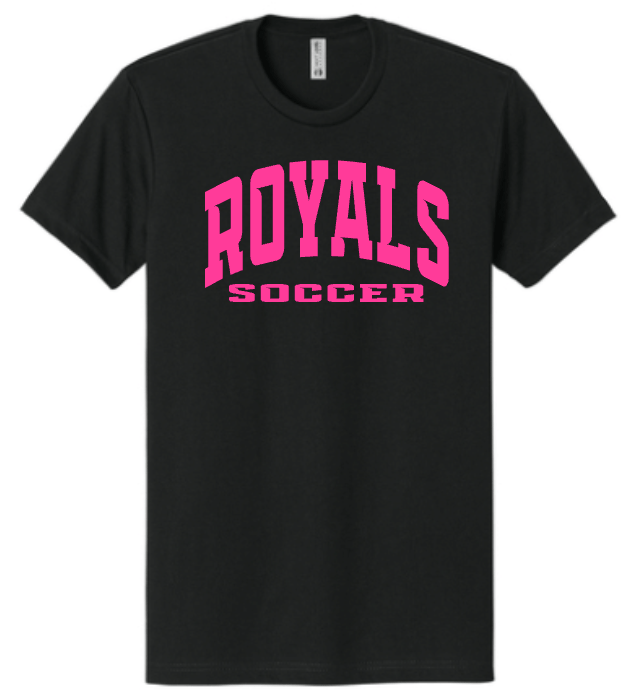 Image of 2025 PINK Royals Soccer T-shirt